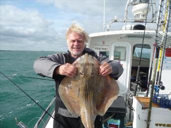 12 lb 1 oz Undulate Ray by Rick Pitkeithly