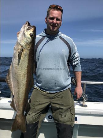 16 lb Pollock by Kevin McKie