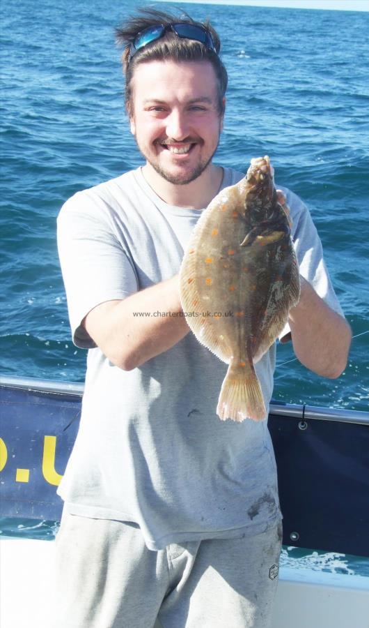 1 lb 12 oz Plaice by Zac