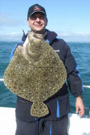 11 lb 8 oz Turbot by Dave Colclough