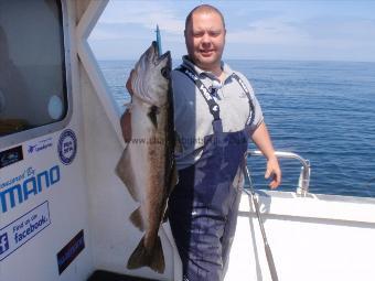 8 lb 9 oz Pollock by Mathew from Wakefield.