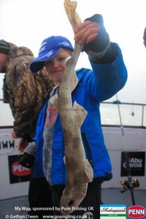 1 lb 8 oz Lesser Spotted Dogfish by Luke