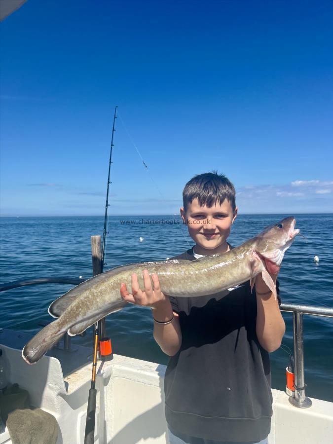 4 lb 8 oz Ling by Will Savage