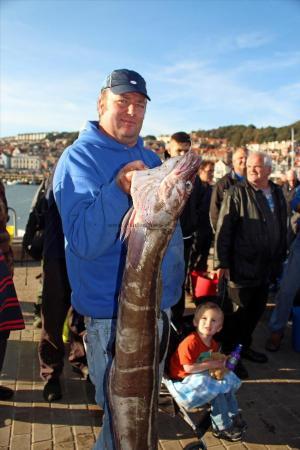 21 lb 6 oz Ling by Martin Eves