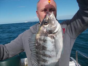 2 lb 1 oz Black Sea Bream by Jon Himpfen