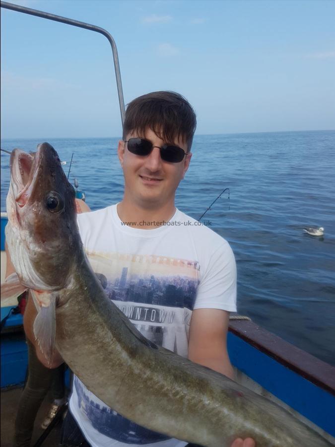 13 lb 8 oz Ling by Unknown