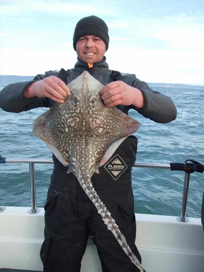 9 lb 12 oz Thornback Ray by Justin Yates