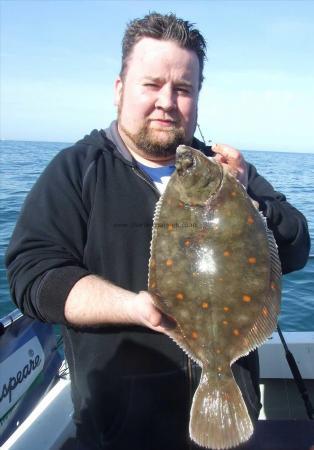 4 lb 4 oz Plaice by Marcus Rose