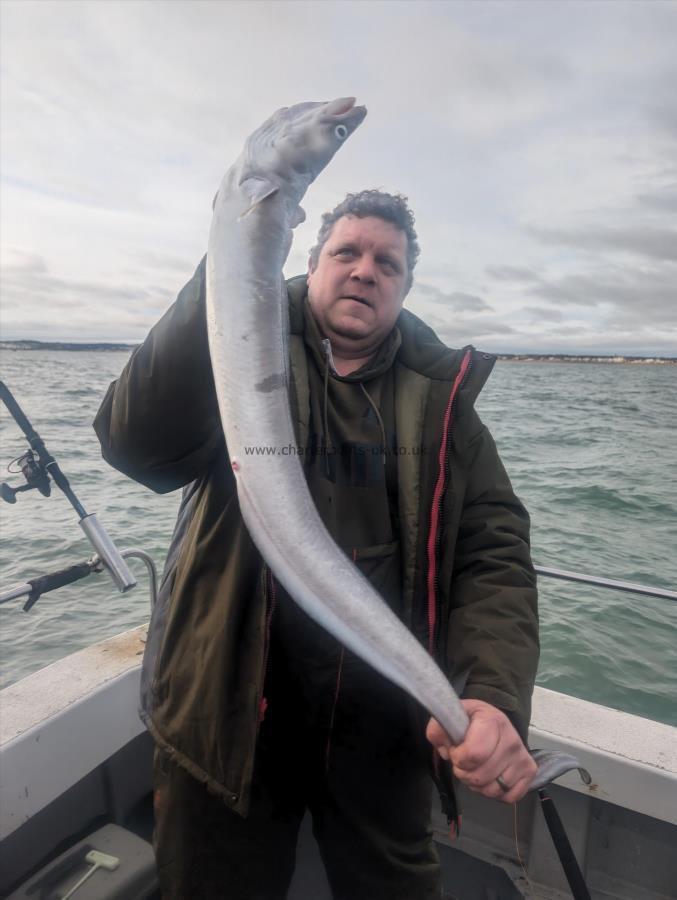 11 lb Conger Eel by Dan