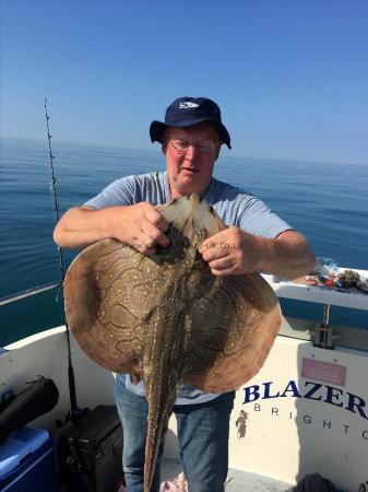 12 lb 8 oz Undulate Ray by Dave Plough fishing club