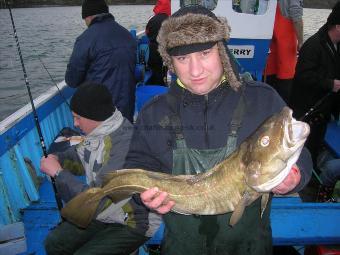 10 lb 9 oz Cod by Czeslaw Stroda