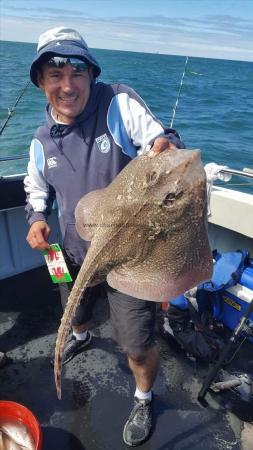 12 lb 2 oz Thornback Ray by Unknown
