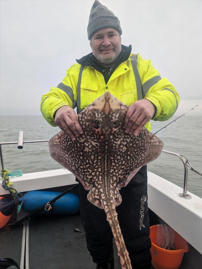 12 lb 4 oz Thornback Ray by Paul