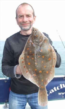 4 lb Plaice by Rick Hawkins