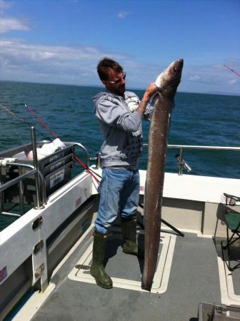 42 lb Conger Eel by Wayne