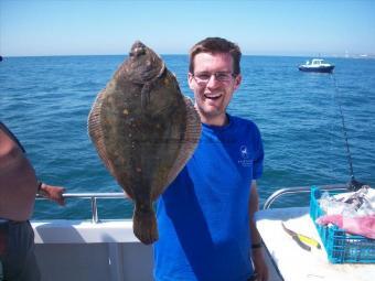 4 lb 7 oz Plaice by Rob Batterbee