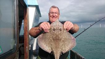 8 lb Thornback Ray by les from Hornchurch