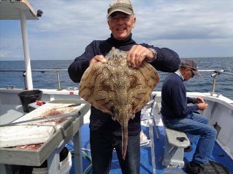 4 lb 12 oz Undulate Ray by Nigel