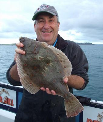 2 lb 14 oz Plaice by Rob Burgin