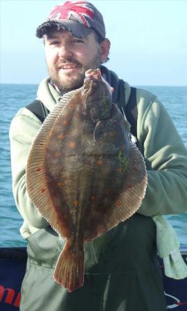 5 lb 9 oz Plaice by Wayne Skora