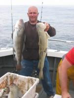 8 lb Cod by Paul Pantellerisco from Southport.