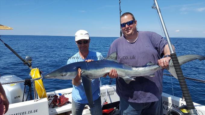 48 lb Blue Shark by Pete