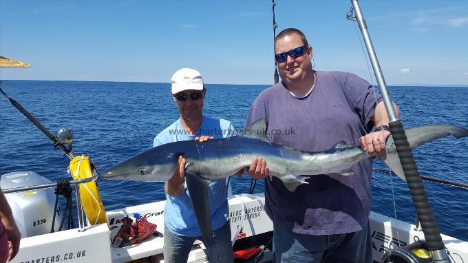 48 lb Blue Shark by Pete