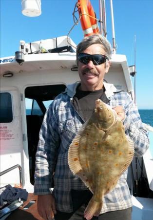 3 lb 2 oz Plaice by Unknown