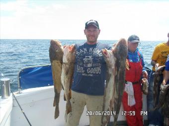 8 lb Cod by Mickeal Newton