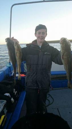 7 lb 4 oz Cod by Tom Shipey