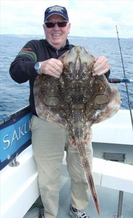 13 lb 8 oz Undulate Ray by Ron Mcevoy