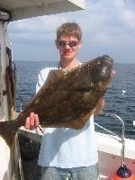 14 lb Halibut by John Spencer from Gainsborough.