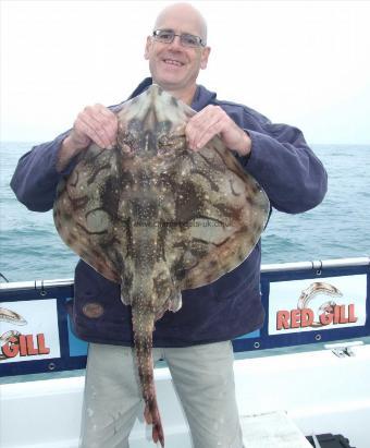 14 lb 8 oz Undulate Ray by John Billett