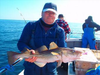 4 lb 14 oz Cod by Martin Warmsley.