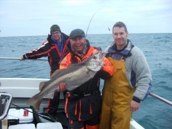 13 lb 4 oz Pollock by Paul Whiting