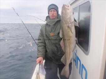 13 lb Cod by Dave Parkin from Skelton.