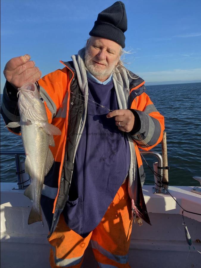 3 lb 5 oz Cod by Chris.