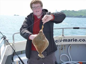 2 lb 8 oz Plaice by Sam LeBailey