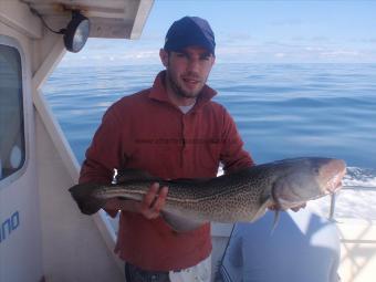 8 lb 4 oz Cod by John Cross from Nottingham.