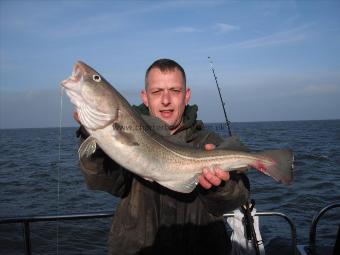 6 lb 8 oz Cod by John Dixon from Redcar