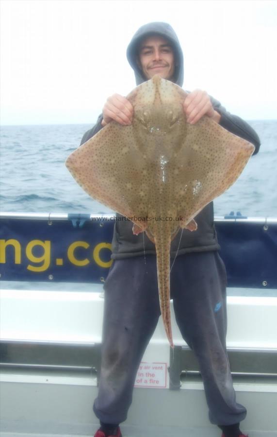 14 lb 12 oz Blonde Ray by Drew Goble