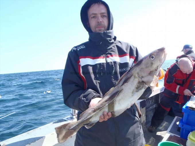 5 lb 10 oz Cod by Haydn Pigeon Geldard.