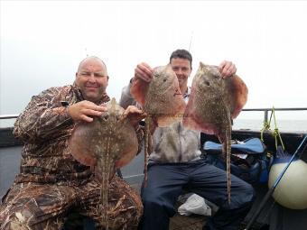 6 lb 5 oz Thornback Ray by Steves party