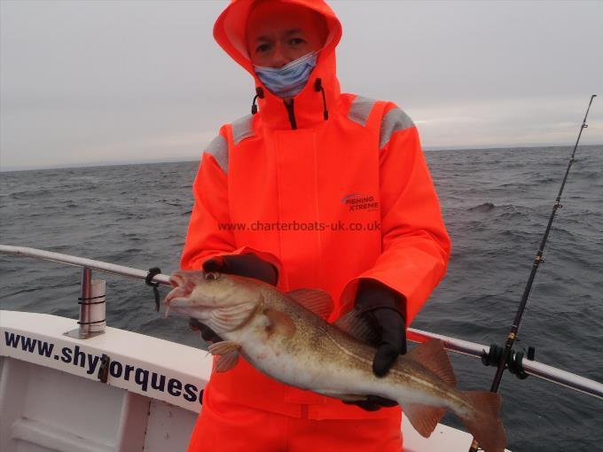 3 lb 10 oz Cod by Chris Siddle.