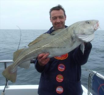 18 lb 8 oz Cod by Glenn Barrett