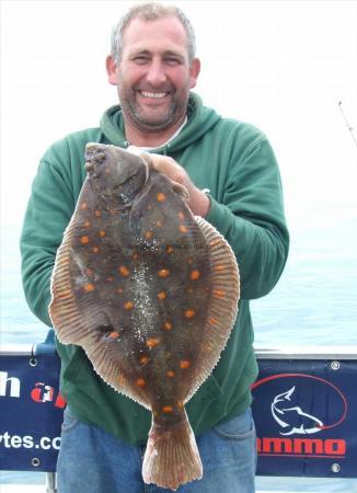 5 lb 8 oz Plaice by Stuart Cross