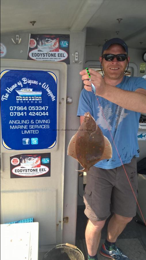 2 lb 2 oz Plaice by Unknown