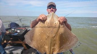 21 lb 6 oz Blonde Ray by Andy from colchester
