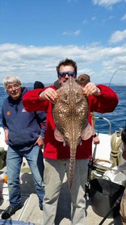 12 lb Thornback Ray by Brian Moss