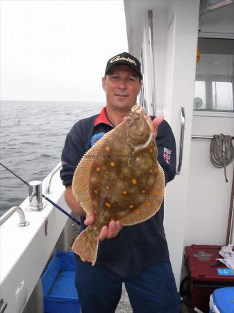 3 lb 10 oz Plaice by Unknown